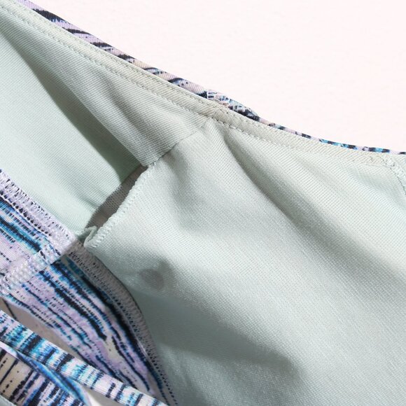 Lululemon Energy Bra Blurry Belle Multi Strappy Criss Cross Luxtreme Size 6 - Picture 11 of 12